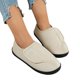 thumbnail image 1 of Zapatos para Sin Cordones Casa Hombres Gamuza Antideslizante Cómodo Cálido Felpa Interior/Exterior Pies Diabéticos Hinchados, 1 of 9