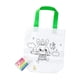 thumbnail image 1 of Bolsas de regalo para colorear DIY con rotuladores Bolsa de regalo para fiestas para niños de 1 a 3 años Conejo, 1 of 9