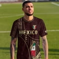 thumbnail image 3 of DXSCSE Mexico Soccer Jerseys - Breathable Mexico Jersey Men, Mexico Team Short Sleeve Crew Neck Football Jersey Shirts for Sports Fans Red 3XL, 3 of 10