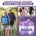 thumbnail image 5 of Soothing Massage Gel Joint Pain Relief Purple Gel for Soothing Joint, Shoulder, Knee, Back & Muscle Stiffness, 5 of 5