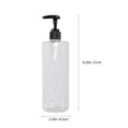 thumbnail image 6 of Monyance Lotion Bottle 2Pcs 500ml Refillable Pump Bottles for Shampoo & Body Wash(2.56X2.56X8.27Inches), 6 of 10
