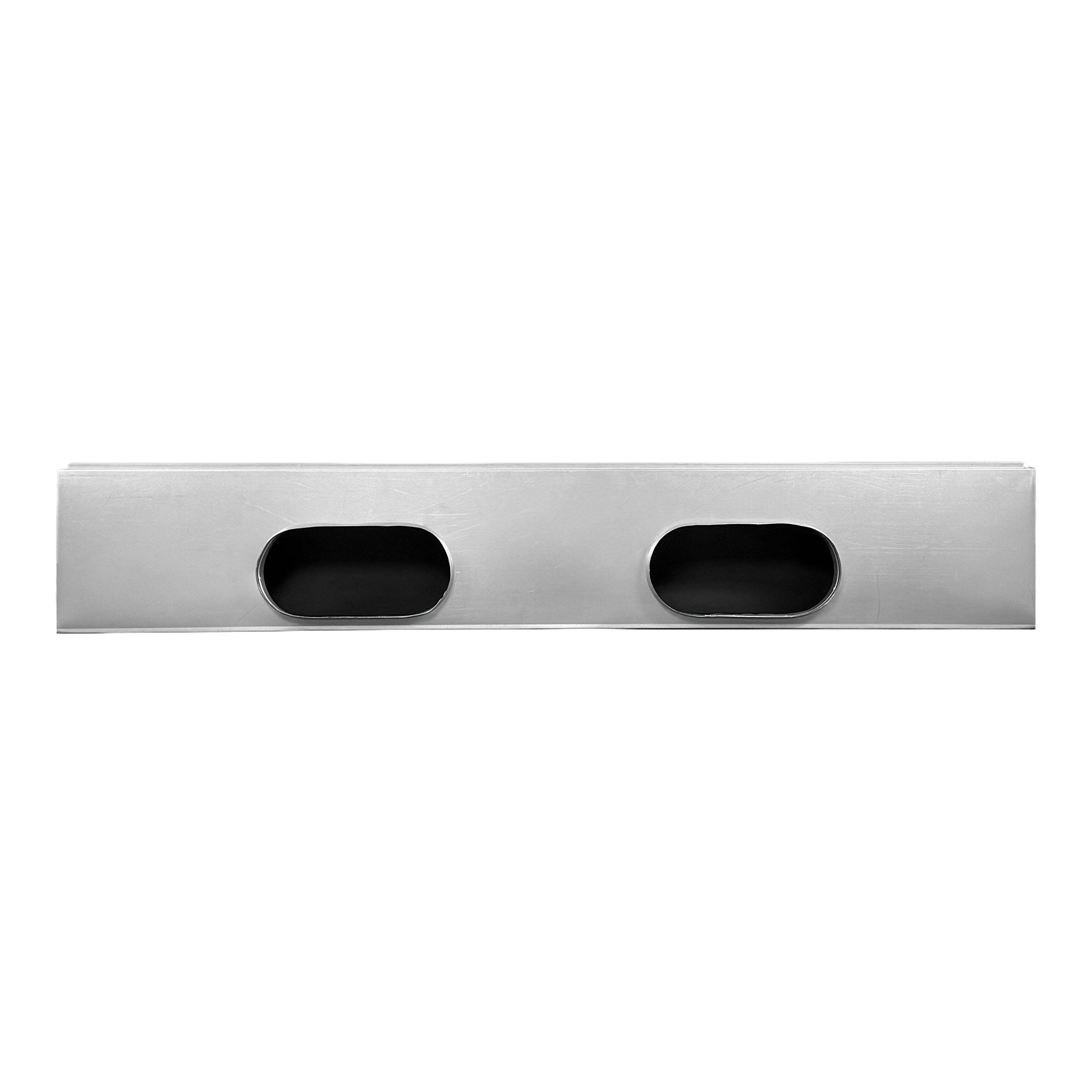 BUILDMART - 72" Plenum Box for [72" Linear Slot Diffuser - 3 Slot - Triple Slot] Premium Insulated Plenum Box for Heating and Cooling