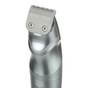 Wahl Mustache Battery Mens Beard Trimmer, 2 Trimmer Set Silver - Model 5606-700