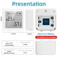 thumbnail image 2 of Thermomètre Intelligent Wifi Hygromètre Numérique avec Notification App, 2 of 10
