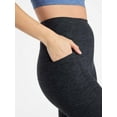 thumbnail image 7 of Athletic Works Women's and Women's Plus ButterCore Capri Leggings with Pockets, 21" Inseam, Sizes XS-4X, 7 of 7