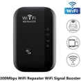 thumbnail image 2 of Repetidor WiFi de 300 Mbps, amplificador de señal WiFi, repetidor WiFi inalámbrico de largo alcance 802.11N, punto de acceso, 2 of 5
