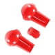 thumbnail image 2 of Red Gear Shift Knob Cover Kit Trim for 2015-2023 Gearbox Head Cover, 2 of 5