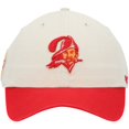 thumbnail image 2 of Men's '47 Cream/Red Tampa Bay Buccaneers Sidestep Clean Up Adjustable Hat, 2 of 4