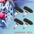 thumbnail image 2 of Sistema de monitoreo de presión de neumáticos Unique Bargains 4 piezas Sensor TPMS 315MHz para Hyundai Elantra Forte 14-16, 2 of 7