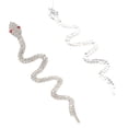 thumbnail image 2 of Long Rhinestone Post Earrings, 2 of 2