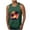 Green, variant on YFNNUP Men's Colorblock Hollow Out Knit Tank Contrast Binding Crewneck Casual Tank Top