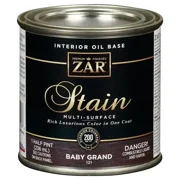 Zar 121 Baby Grand Interior Wood Stain Oil Based 1/2 Pint