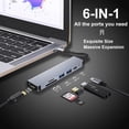 thumbnail image 2 of HUB USB C, adaptador USB C multipuerto para accesorios MacBook Pro y Air, 2 of 5