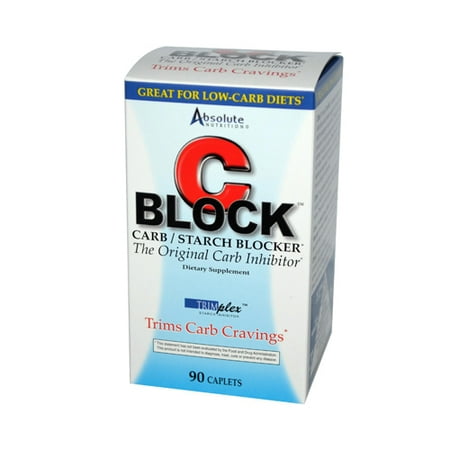 Absolute Nutrition Bloc C Carb Blocker et de l'amidon - 90 caplets