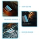 thumbnail image 3 of USHOBE 3Ud Peine Para De Violín Erhu Y Cello Herramienta Metálica Para Limpieza Fácil, 3 of 8