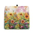 thumbnail image 5 of ZIATUBLES Kitchen Stand Mixer Dust Cover Washable Polyester Fabric Appliance Cover with Front Storage Pockets Compatible with 4.5-5 Quart Home Decor Accessories, Sunflower Floral, 5 of 7