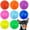 2.5 Set of 8, variant on 2.5" Squeaky Balls for Small & Medium Dogs - Durable Rubber Toys for Puppies, Spiky Cleaning Ball with 8 Colors
