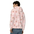 thumbnail image 4 of Honeii Rabbit And Cherry Print Hoodies for Men, Pullover & Full Zip, Breathable Zip up Hoodie, Sweatshirt-Medium, 4 of 5