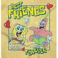 thumbnail image 2 of SpongeBob Patrick Best Friend Forever Toddler Boy Girl T Shirt Infant Toddler Brisco Brands 6M, 2 of 6
