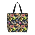 thumbnail image 1 of Fotbe Butterfly Wild Insect Bolsa Tote con Estampado para Mujer, Bolsos con Cremallera, Bolsa de Hombro Casual de Gran Capacidad con Bolsillos Internos, 1 of 7