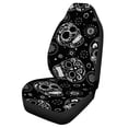 thumbnail image 5 of Uourmeti Sugar Skulls Mexican Car Chair Cover 1 Pieces Set, Car Seat Cover Polyester Anti-Slip Soft for Suv Auto Multi Protection, 5 of 6