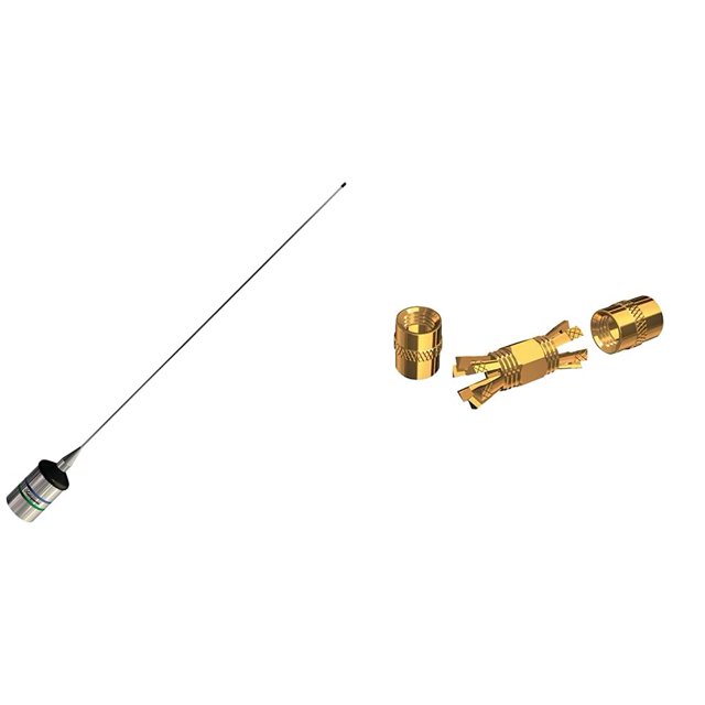 Antena marina VHF Shakespeare 5241-R de bajo perfil, 90 cm