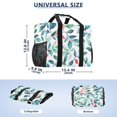 thumbnail image 3 of Large Hand-Held Storage Bag Kitchen Reusable Grocery Bags， Travel Tote Bags， Waterproof Tote，Laundry Bag，Beach Bag， Pool Bag Beautiful Leaves Seamless, 3 of 8