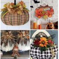 thumbnail image 4 of (4) HTL Pumpkin Shaped 3D Metal Wire Wreath Forms, Fall Thanksgiving, Holiday Front Door Wreath Frame 13-inx17.625-in., 4 of 6
