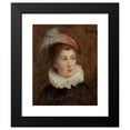 thumbnail image 2 of Henry Bacon 20x24 Black Modern Framed Museum Art Print Titled - Portrait of a Young Boy, 2 of 5
