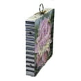 thumbnail image 3 of Home Decor Mini Rozie's Bee Paradise Wood Peony Flowers S21078, 3 of 3