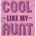 thumbnail image 2 of Cool Aunts Funny Cute Nieces Nephews Romper Boys or Girls Infant Baby Brisco Brands 6M, 2 of 7