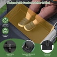 thumbnail image 4 of Bobiber Collapsible Wagon Stroller 2 Seater with 3-Point Harnesses, Canopy, Storage Bag, Adjustable Handlebar, 2 Cup Holders, Gray, 4 of 10