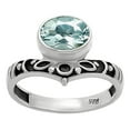 thumbnail image 5 of Natural Sky Blue Topaz 925 Sterling Silver Ring s.8.5 Jewelry DGR1121_B_8.5 R-1046, 5 of 7