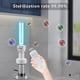 thumbnail image 3 of Lámpara germicida UVC de 15W y 25W, tubo de cristal de cuarzo de ozono CFL, bactericida, luz ultravioleta UV con control remoto para esterilización, 3 of 4