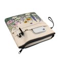 thumbnail image 2 of HELLHERO Butterfly Flowers 1pcs Book Club Gifts Book Sleeve 11.4 Inch X 8.66 Inch Polyester Fabric Book Sleeve Protector Book Organzoer Holder, 2 of 8