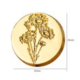 thumbnail image 3 of Sello de cabeza de bricolaje, sobre, sello de cera decorativo, cabezal de sello para embalaje, álbum de recortes JShteea El nuevo, 3 of 6