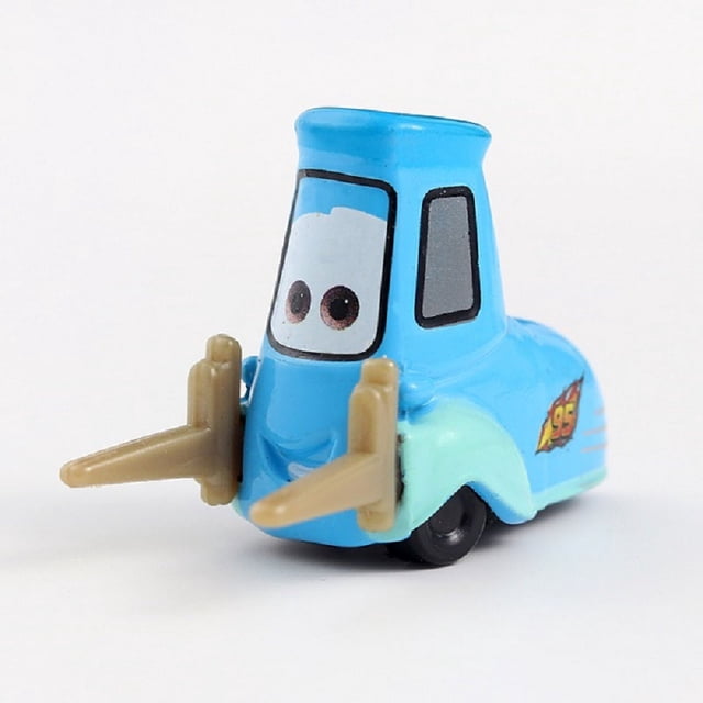 Disney-coches Pixar originales de juguete para niños, coche de dibujos animados, cohete, fuegos artificiales, McQueen, Mater, regalo de Navidad, 1:55
