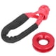 thumbnail image 1 of Grillete Suave sintético, Cuerda de grillete Kit de Anillo de recuperación de aleación de Aluminio Cuerda de grillete Suave sintética Compatible con ATV UTV SUV Camión(Rojo), 1 of 14
