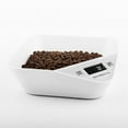 thumbnail image 2 of EeaseCA LCD 5000g/1g Built-in Bowl Electronic Scale Food Diet Kitchen Digital Scale Cooking Tools Kitchen Scales (White), 2 of 7
