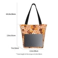 thumbnail image 4 of Kdxio Hippie Ditsy Floral Women Reusable Grocery Bags Foldable Ripstop,Reusable Shopping Bags for Shopping,Gym,Gift, 4 of 7