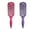 Cherry Blossom Color + Violet Color, variant on Wet Brush Detangling Brush,(2 Pack),Wet & Dry Tangle-Free Hair Brush for Women & Men,No Tangle,Soft and Flexible Bristles for Straight,Curly and Thick Hair—Durable Anti-Static Bristles,Lightwei