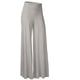 thumbnail image 1 of Pantalones de salón elásticos de pierna ancha para mujer, pantalones palazzo casuales y cómodos de cintura alta, 1 of 5