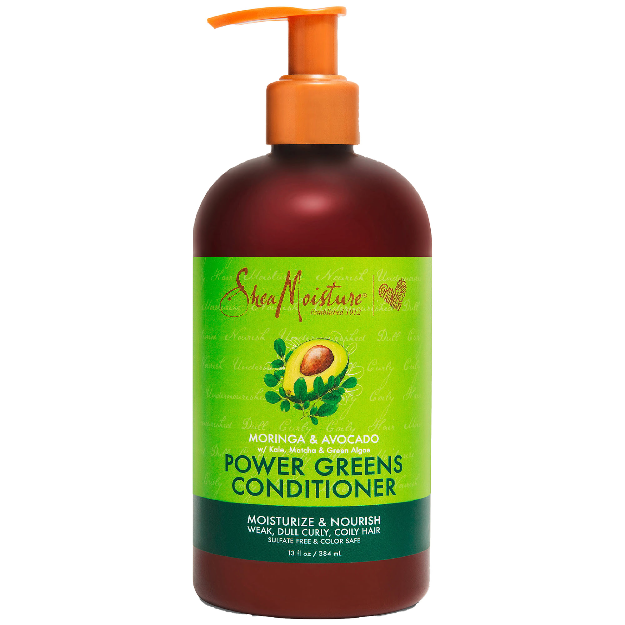 SheaMoisture Power Greens Conditioner Moringa & Avocado, 13 oz