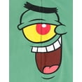 thumbnail image 3 of Nickelodeon SpongeBob SquarePants Plankton Zip Up Cosplay Costume Coverall Newborn to Big Kid, 3 of 4