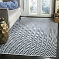 thumbnail image 2 of SAFAVIEH Montauk Siomha Geometric Cotton Area Rug, Navy/Ivory, 3' x 5', 2 of 8