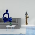 thumbnail image 2 of Colección De Esculturas De Figuras De Pensadores Abstractos Para Oficinas, Bares, Bodas Y Estatuas De Damas Tribales Africanas, Adorno Decorativo Ligero Para El Hogar Y Hoteles., 2 of 8