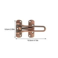 thumbnail image 3 of Qucyy Door Reinforcement Lock Home Security Door Lock Interior Door Latch Inside Door Lock, 3 of 4