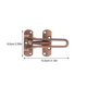 thumbnail image 2 of unbranded Pestillo Para Puerta Interior Metal Café Fácil Instalación Protección Y Seguridad Hogar, 2 of 8