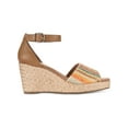 thumbnail image 2 of Style & Co. Womens Seleene Faux Suede Open Toe Wedge Sandals, 2 of 3