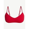 thumbnail image 4 of Time and Tru Women's and Women's Plus Size Ribbed Bralette Top, Sizes XS-3X, 4 of 5